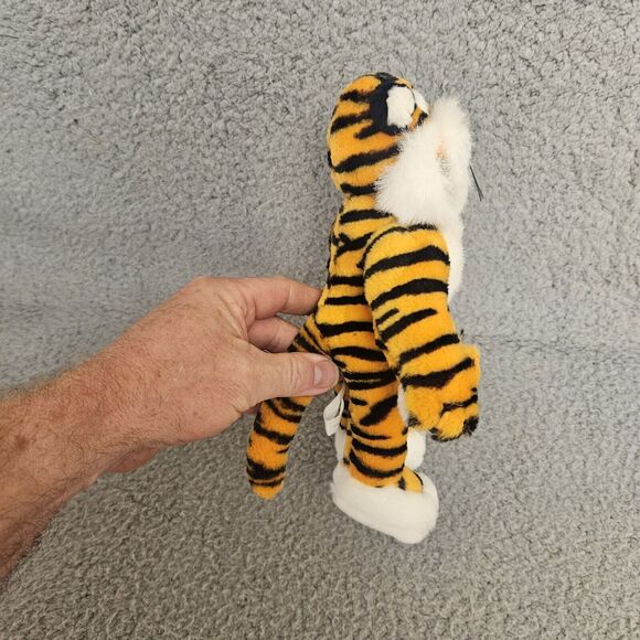 Vtg Exxon Gas/Oil Tiger Plush Stuffed Animal Ad Promo Steven Smith 10" - Picture 4 of 7